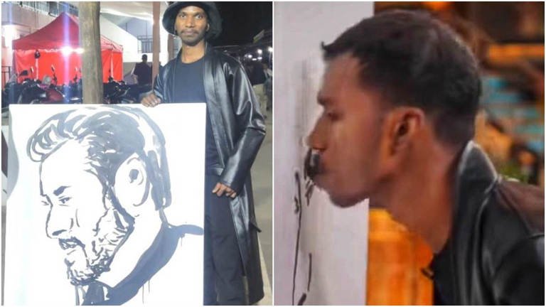 Balaghat News: कपिल शर्मा शो में जीभ से बनाई सलमान की पेंटिंग, बालाघाट के सूर्यभान मेरावी की अनोखी कला से देश चकित