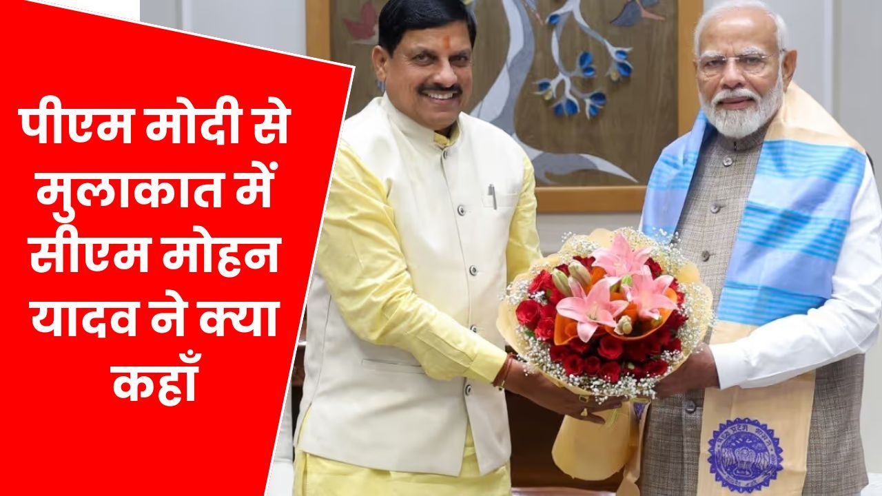 पीएम मोदी से मुलाकात में सीएम मोहन यादव ने क्या कहाँ यहाँ जानिए , गंगा संवर्धन अभियान समापन में हो सकते हैं शामिल