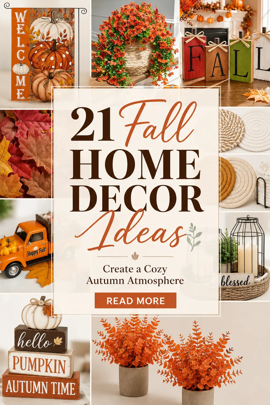 Transform Your Space with These 21 Beautiful Fall Home Decor Ideas