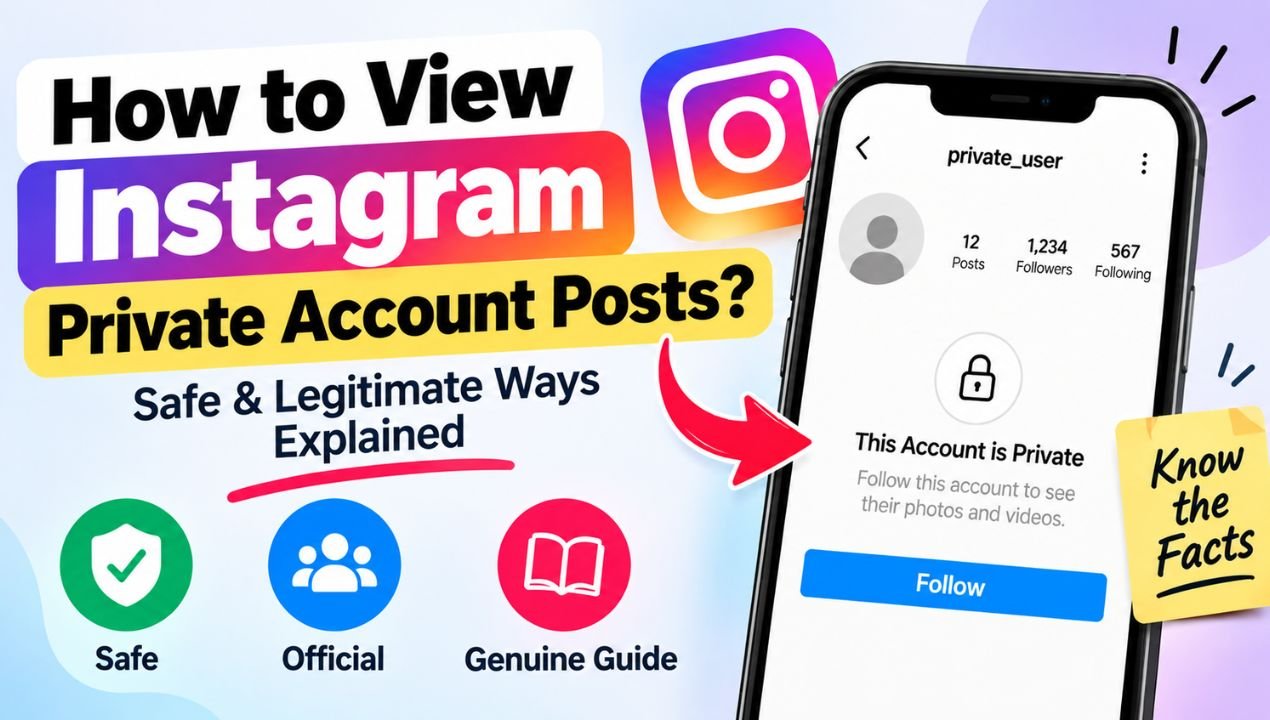 How to View Instagram Private Account Posts? Safe & Legitimate Ways Explained