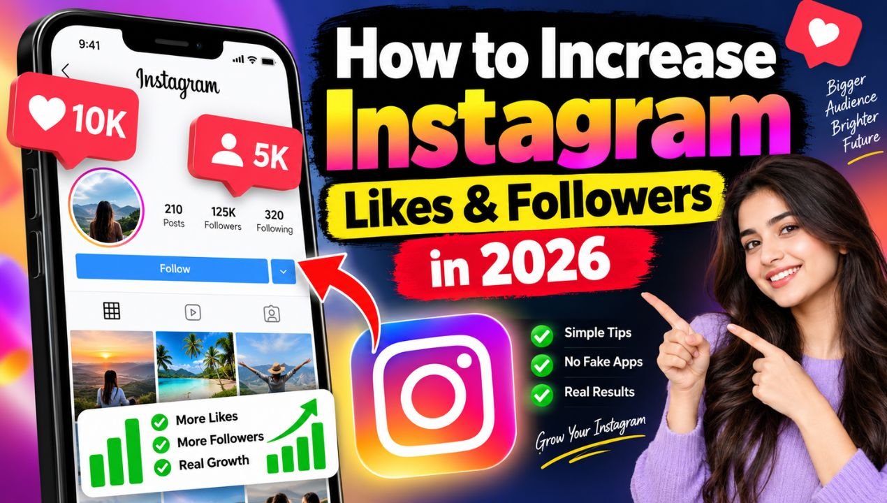 How to Increase Instagram Likes in 2026 | How to Get More Instagram Likes and Followers