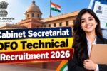 Cabinet Secretariat DFO Technical Recruitment 2026: 250 पदों पर निकली बंपर भर्ती, GATE Score वालों के लिए सुनहरा मौका