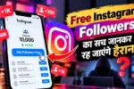 Free Instagram Followers का सच जानकर रह जाएंगे हैरान, असली तरीका अपनाकर ही मिलेंगे सच्चे और एक्टिव फॉलोअर्स