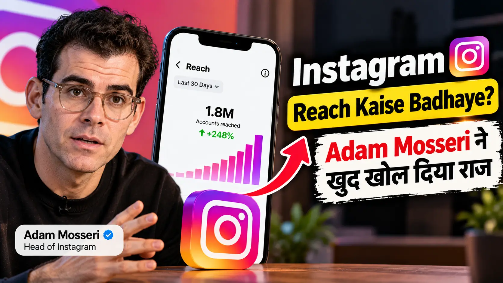 Instagram Reach Kaise Badhaye? Adam Mosseri ने खुद खोल दिया राज, shadow ban से बचना है तो ये बातें अभी जान लो